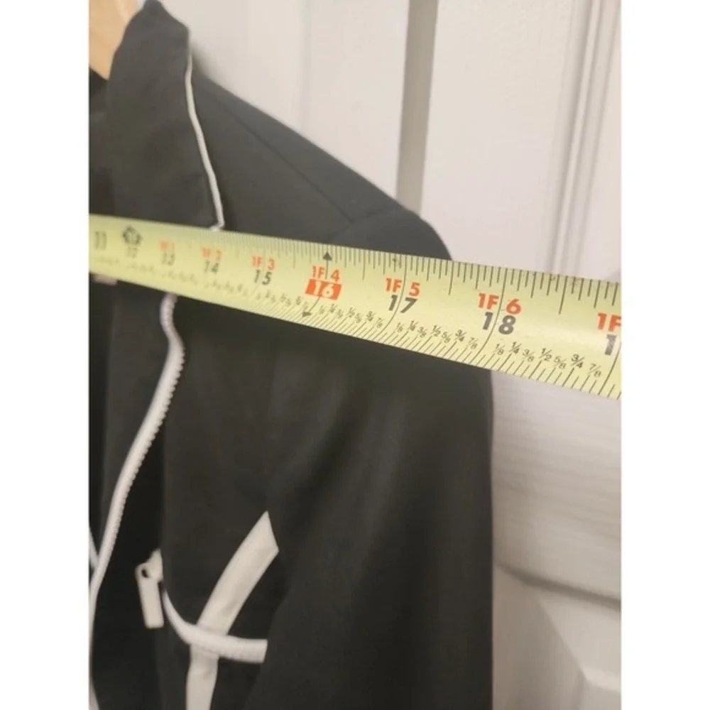 Michael Kors Jacket Black W‎ White Trim US 6